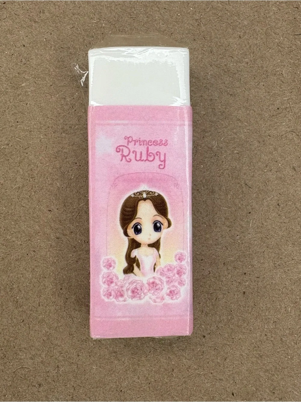 NEW Princess Ruby Korea Vintage Stationery Eraser